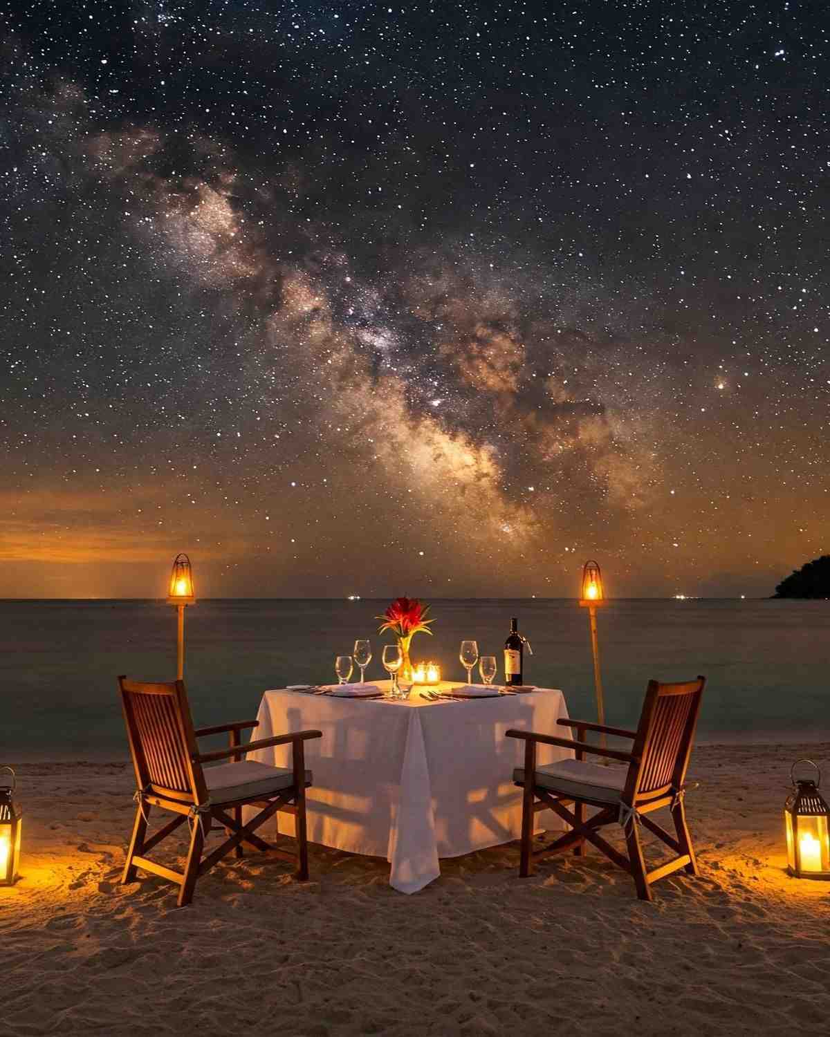 Candlelight Dining Under The Stars